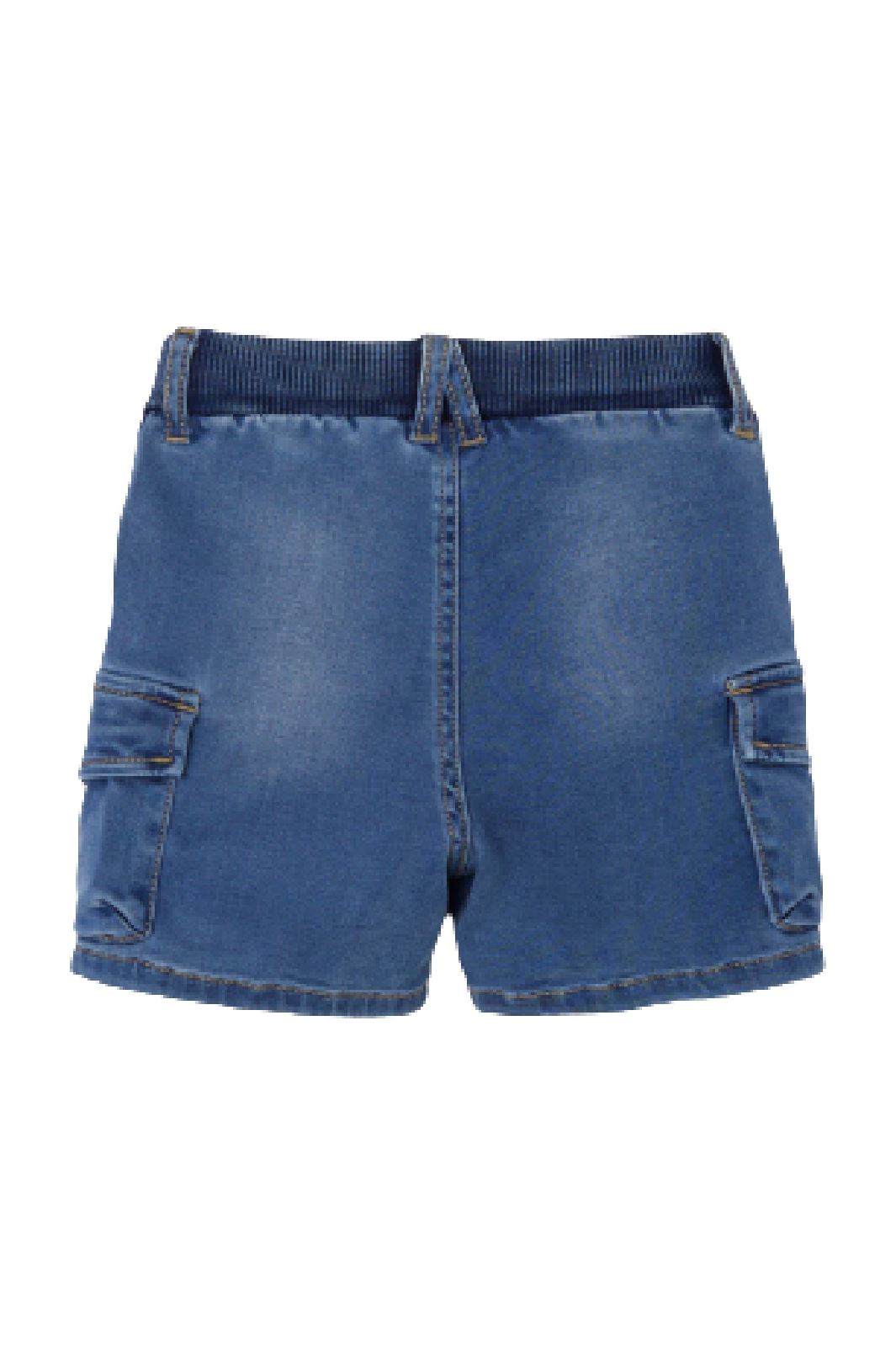 Name it - Nmmben Baggy L Shorts 8610-To - Medium Blue Denim Shorts 