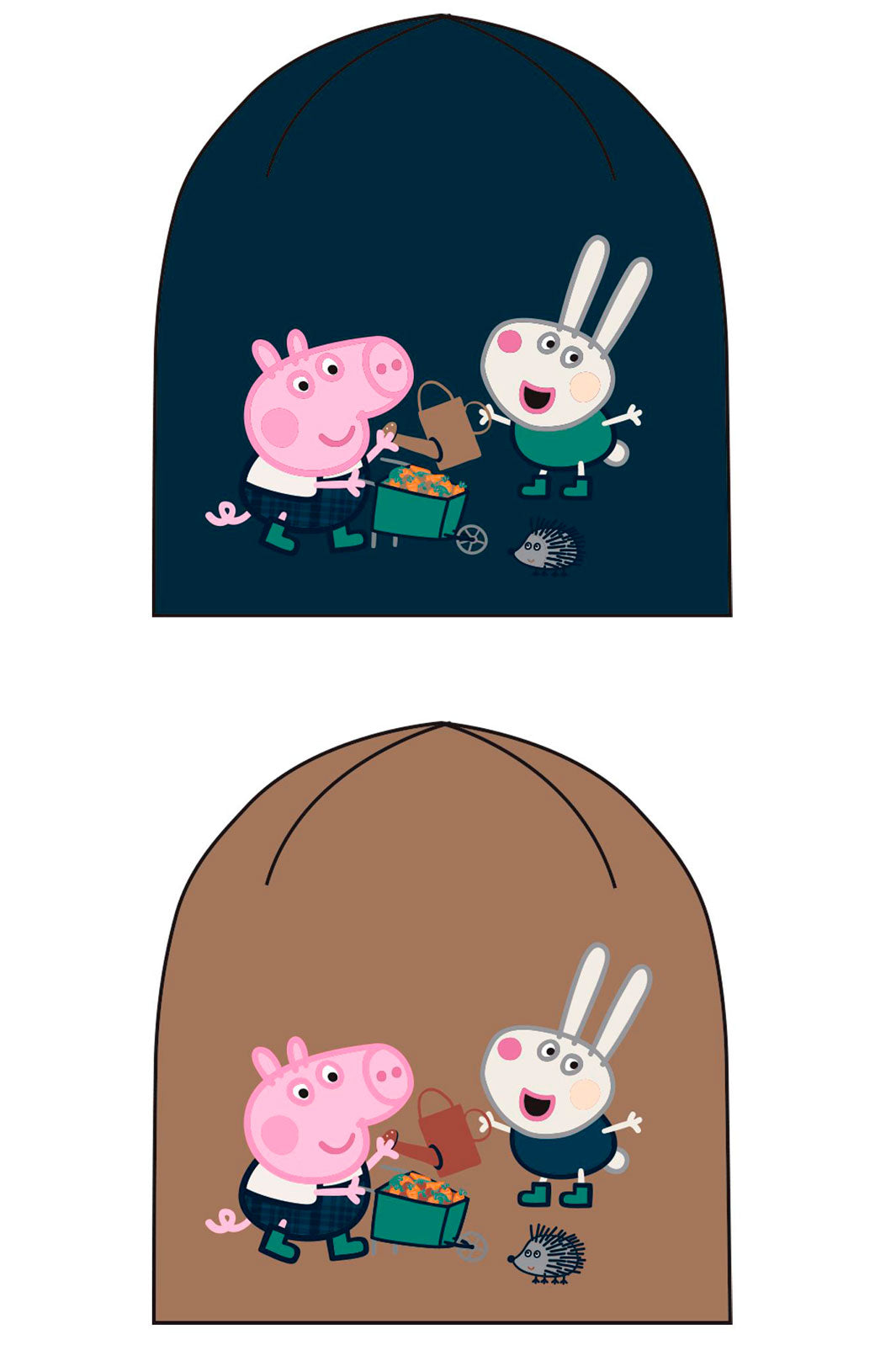 Name It- NmmPeppapig Jorge Hat 2 pk - Tigers Eye Huer 