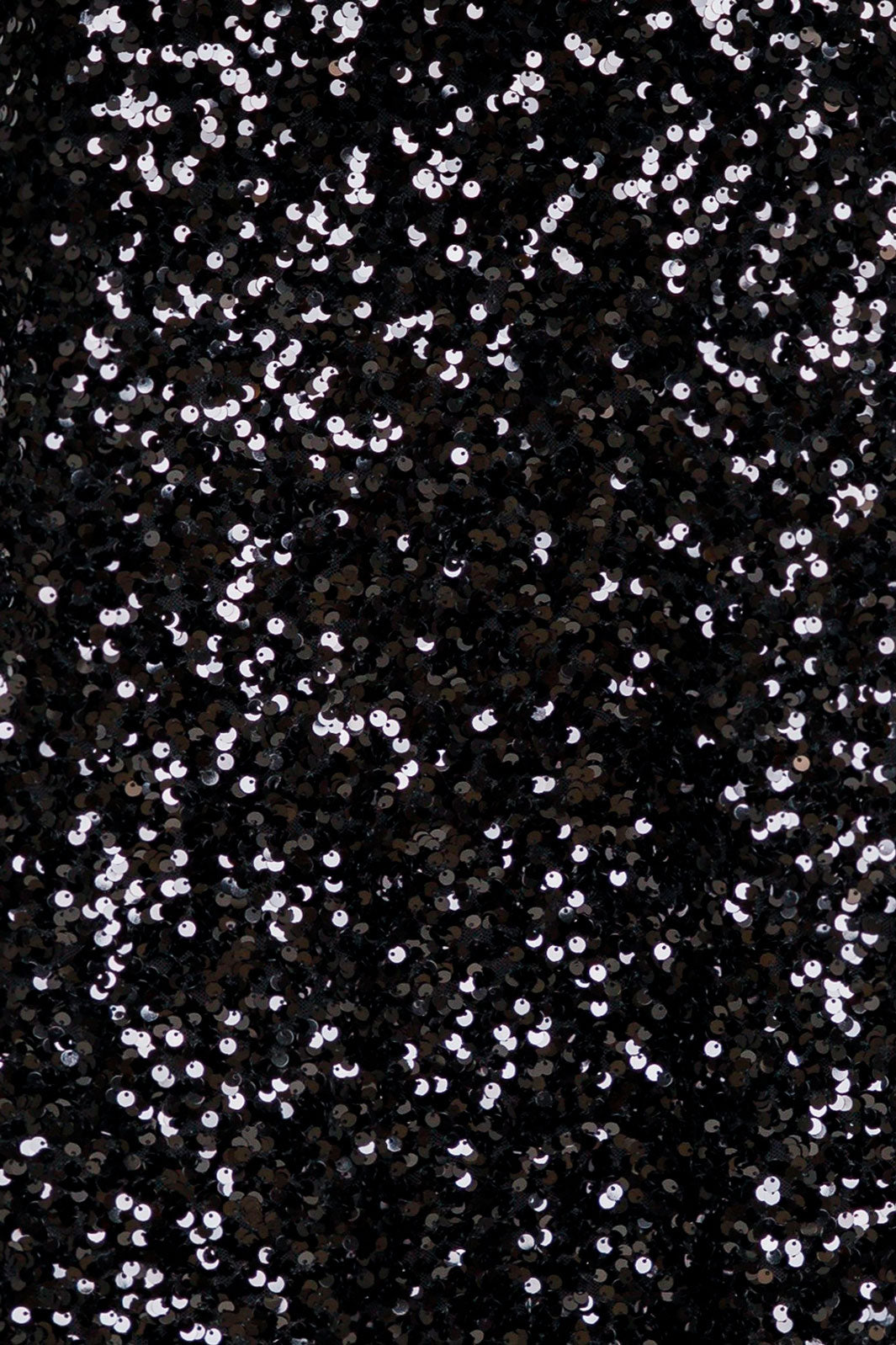 Neo Noir - Baira Fall Sequins Skirt - Black Nederdele 