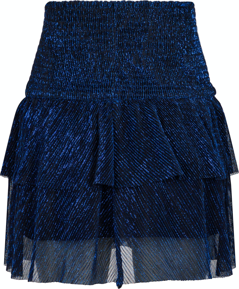 Neo Noir - Carin Glitz Skirt - Blue