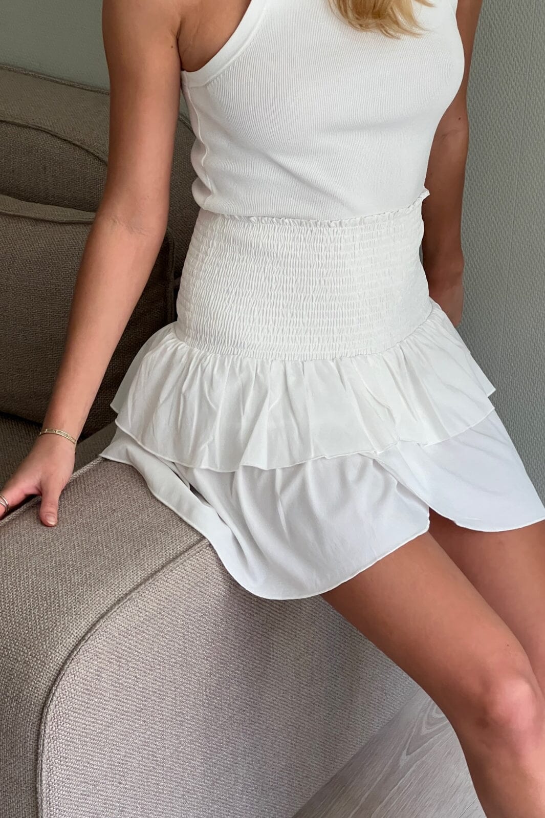 Neo Noir - Carin R Skirt - White Nederdele 