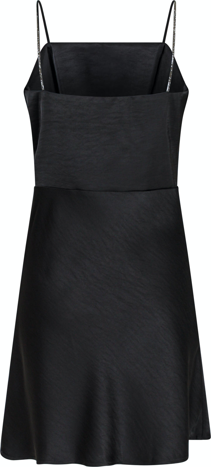 Neo Noir - Clara Heavy Sateen Dress - Black
