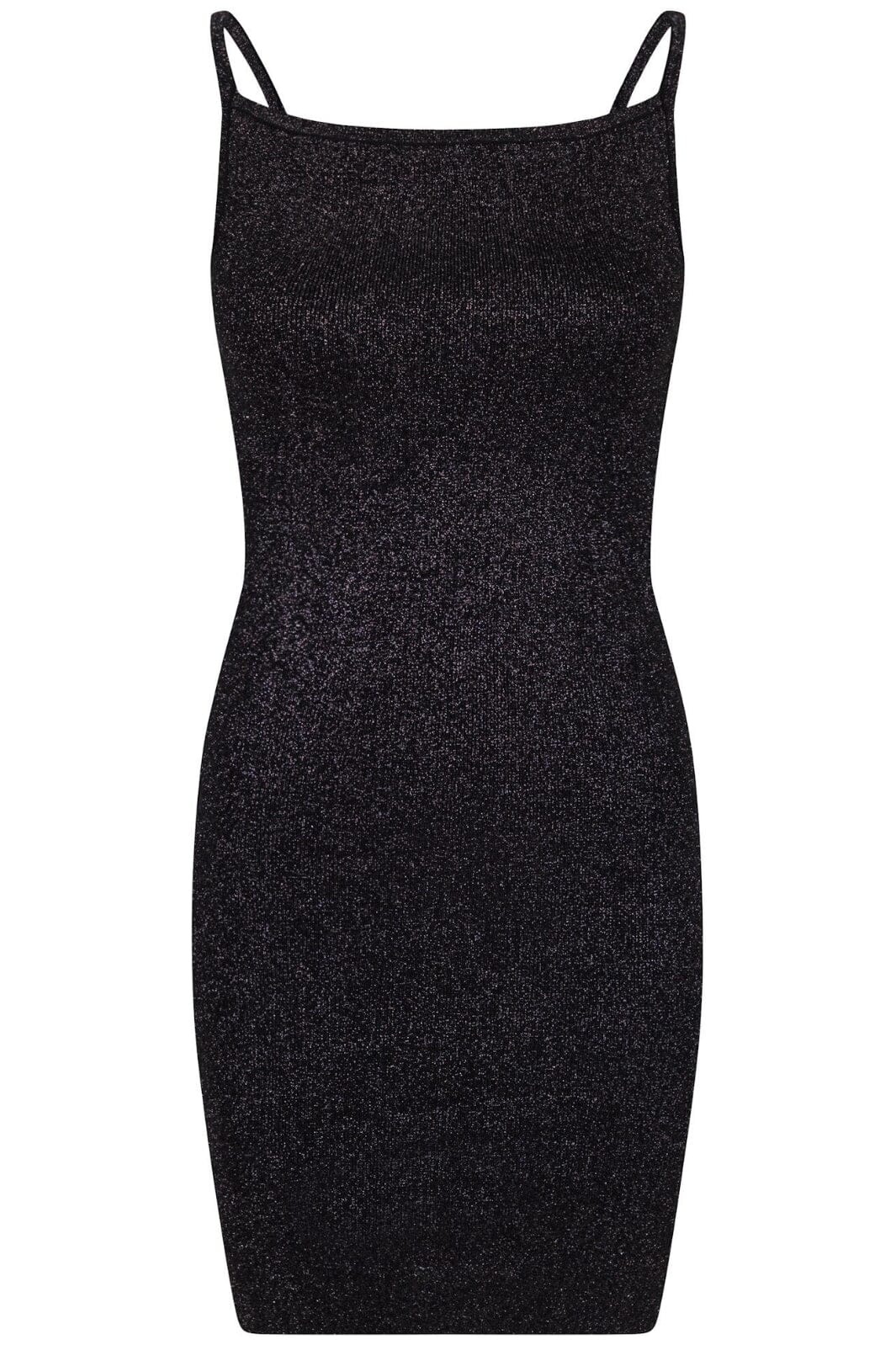 Neo Noir - Contima Glitter Knit Dress - Black Kjoler 