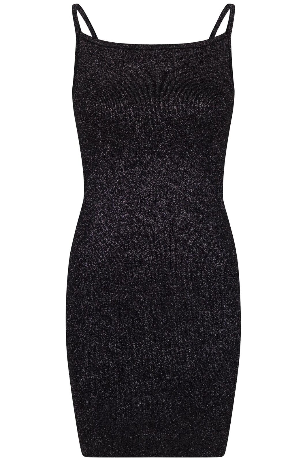 Neo Noir - Contima Glitter Knit Dress - Black Kjoler 