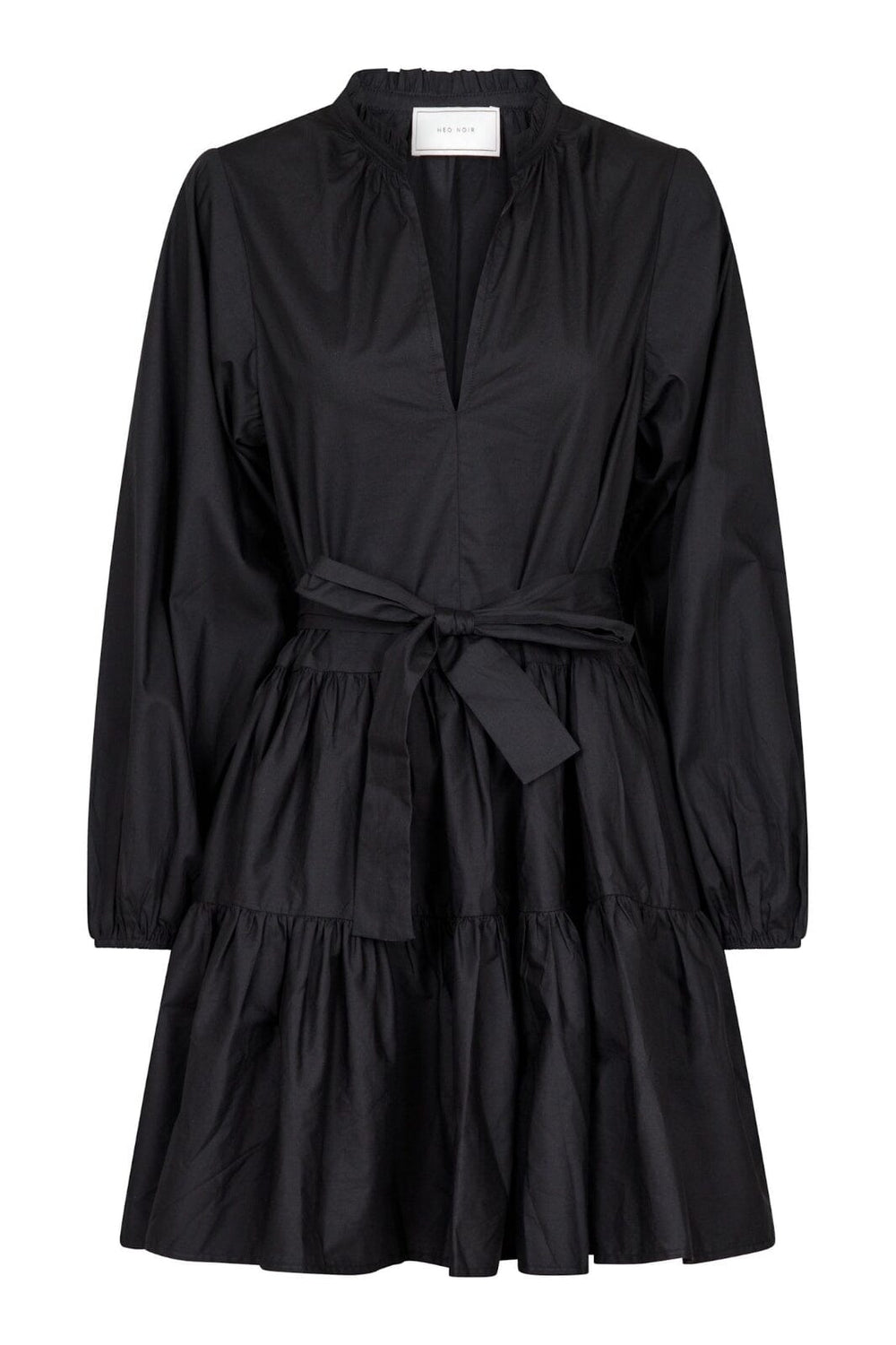 Neo Noir - Debbie Poplin Dress - Black Kjoler 