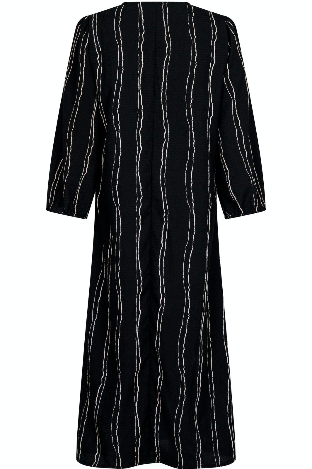 Neo Noir - Delfina Art Line Dress - Black Kjoler 