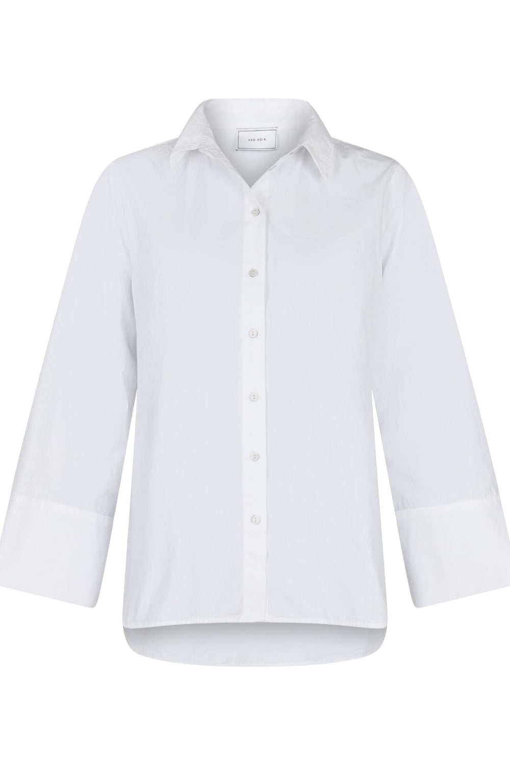 Neo Noir - Dita C Poplin Shirt - White Skjorter 