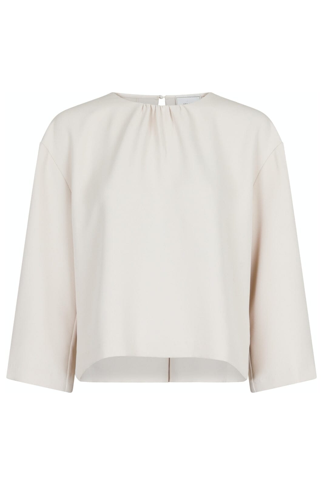 Neo Noir - Elio Crepe Blouse - Creme Bluser 