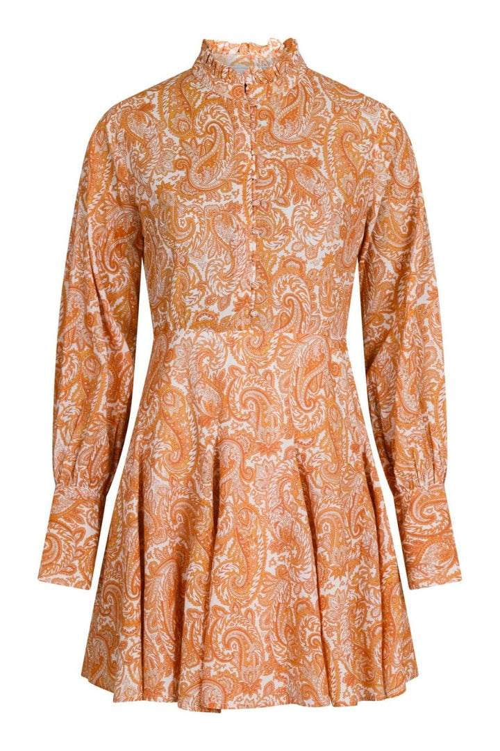Neo Noir - Florence Paisley Dress - Tangerine Kjoler 