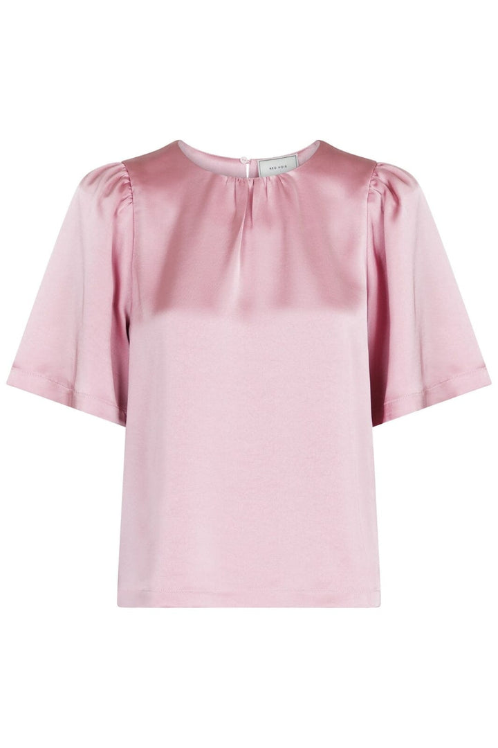 Neo Noir - Florina Heavy Sateen Blouse - ROSE Bluser 