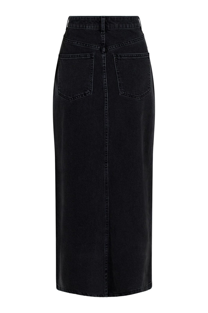 Neo Noir - Frankie D Skirt - Black Nederdele 