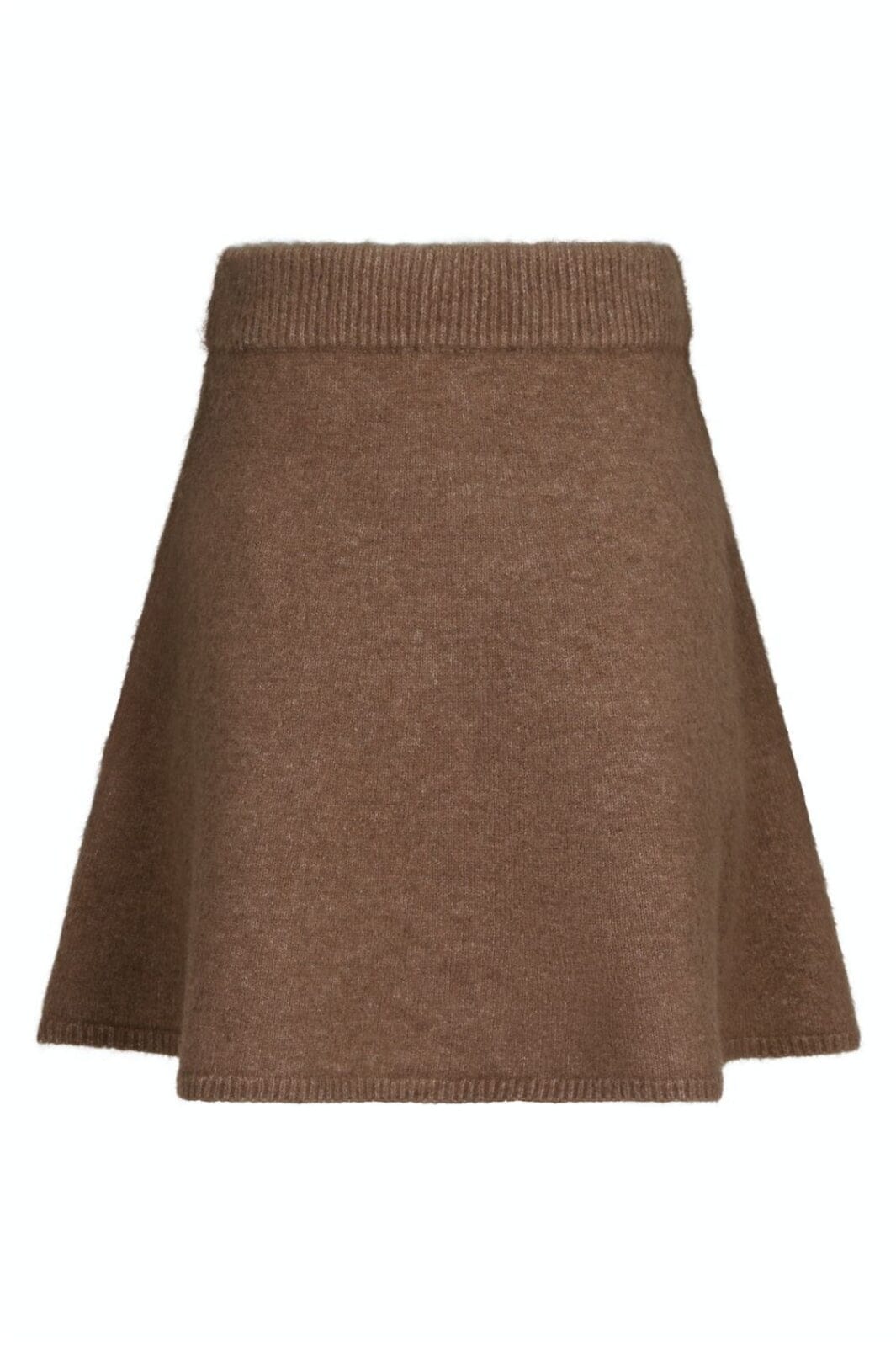 Neo Noir - Gisa Knit Skirt - Dusty Brown Nederdele 