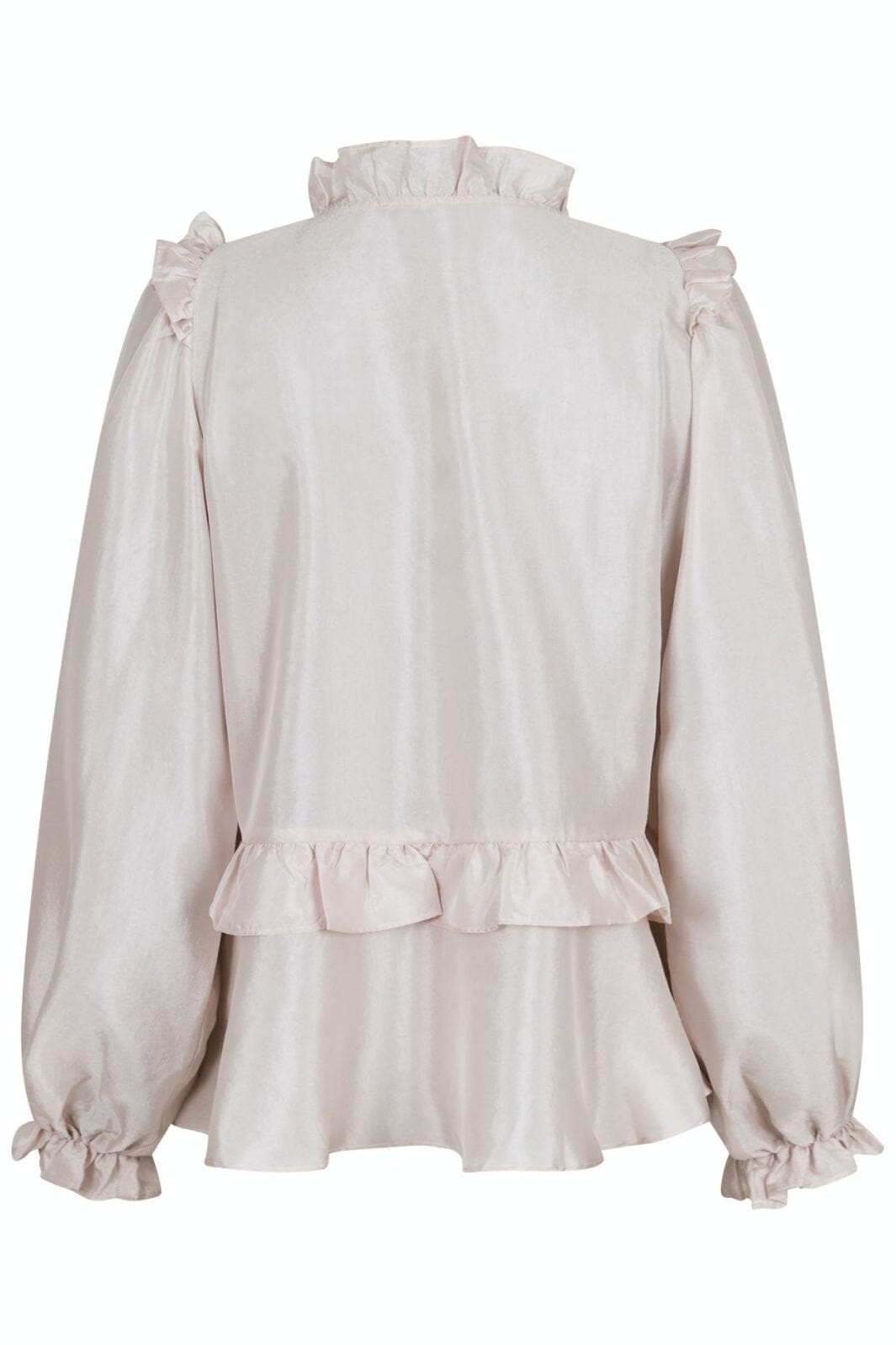Neo Noir - Hawaii Solid Blouse - Ivory Bluser 
