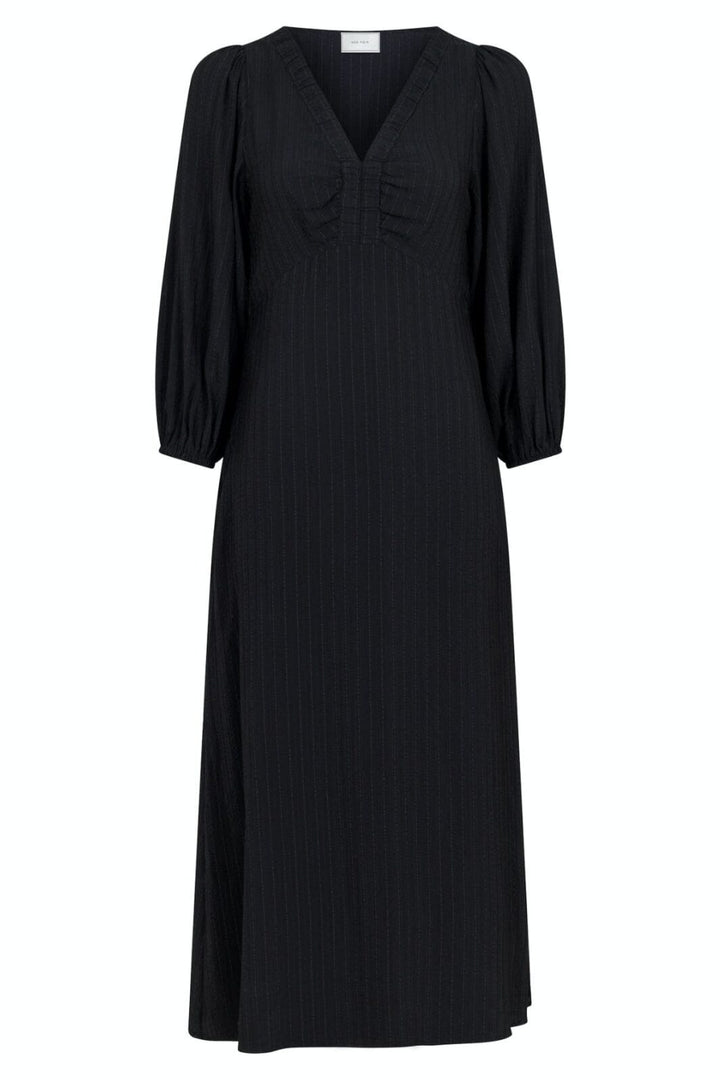 Neo Noir - Ilma Solid Dress - Black Kjoler 