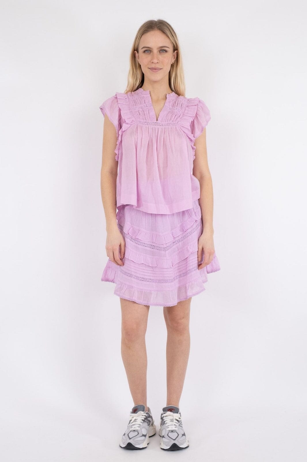 Neo Noir - Jayla S Voile Top - ROSE Toppe 