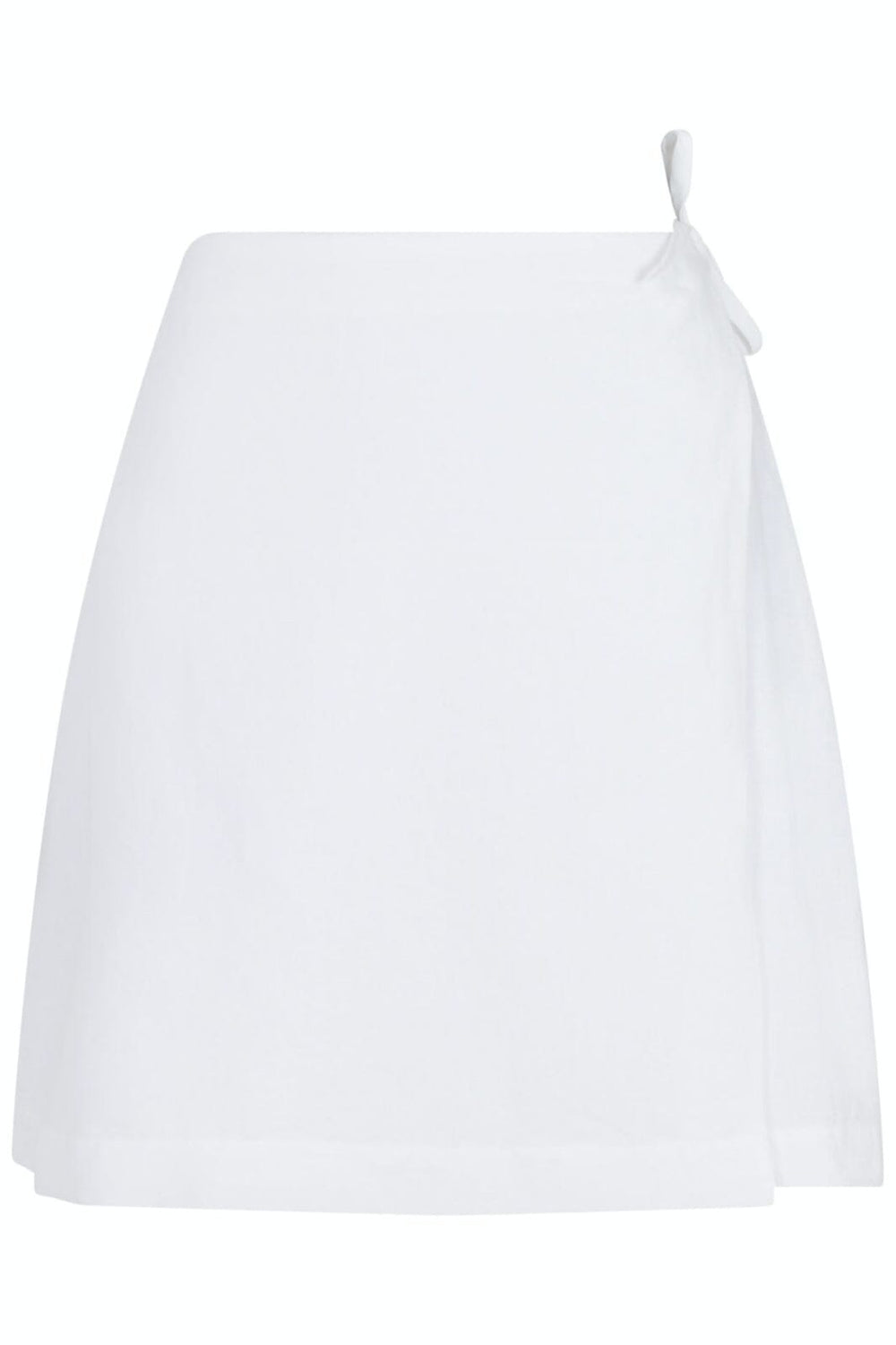 Neo Noir - Kinsa Linen Skirt - White Nederdele 