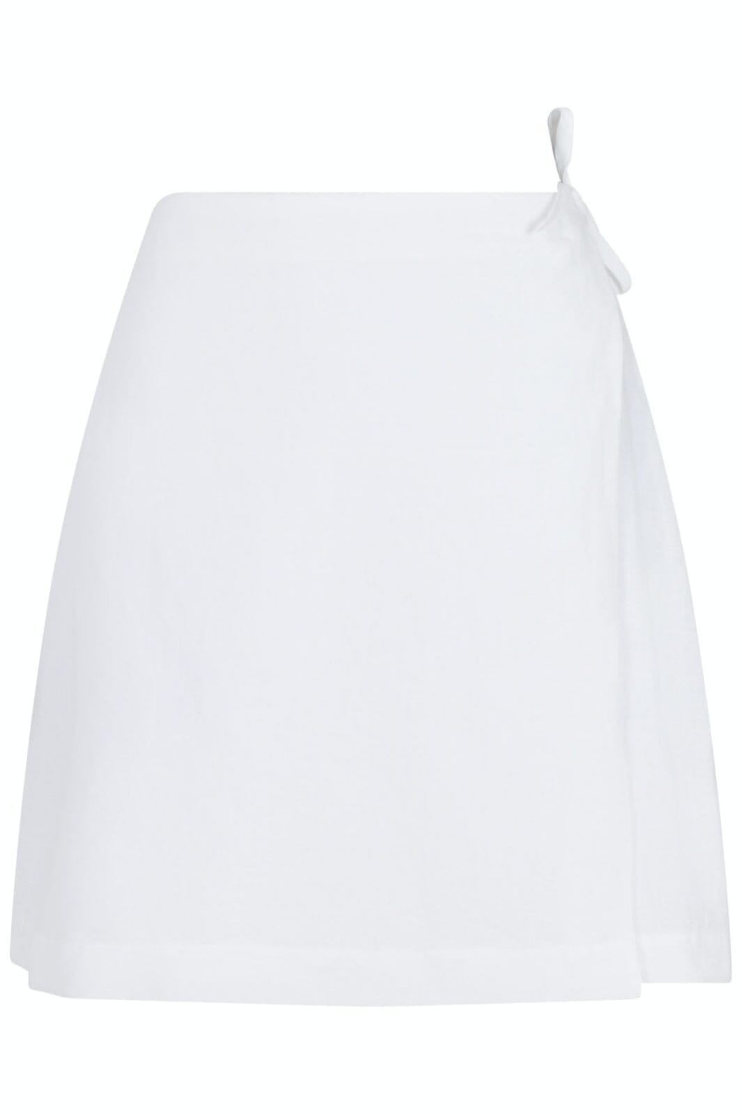 Neo Noir - Kinsa Linen Skirt - White Nederdele 