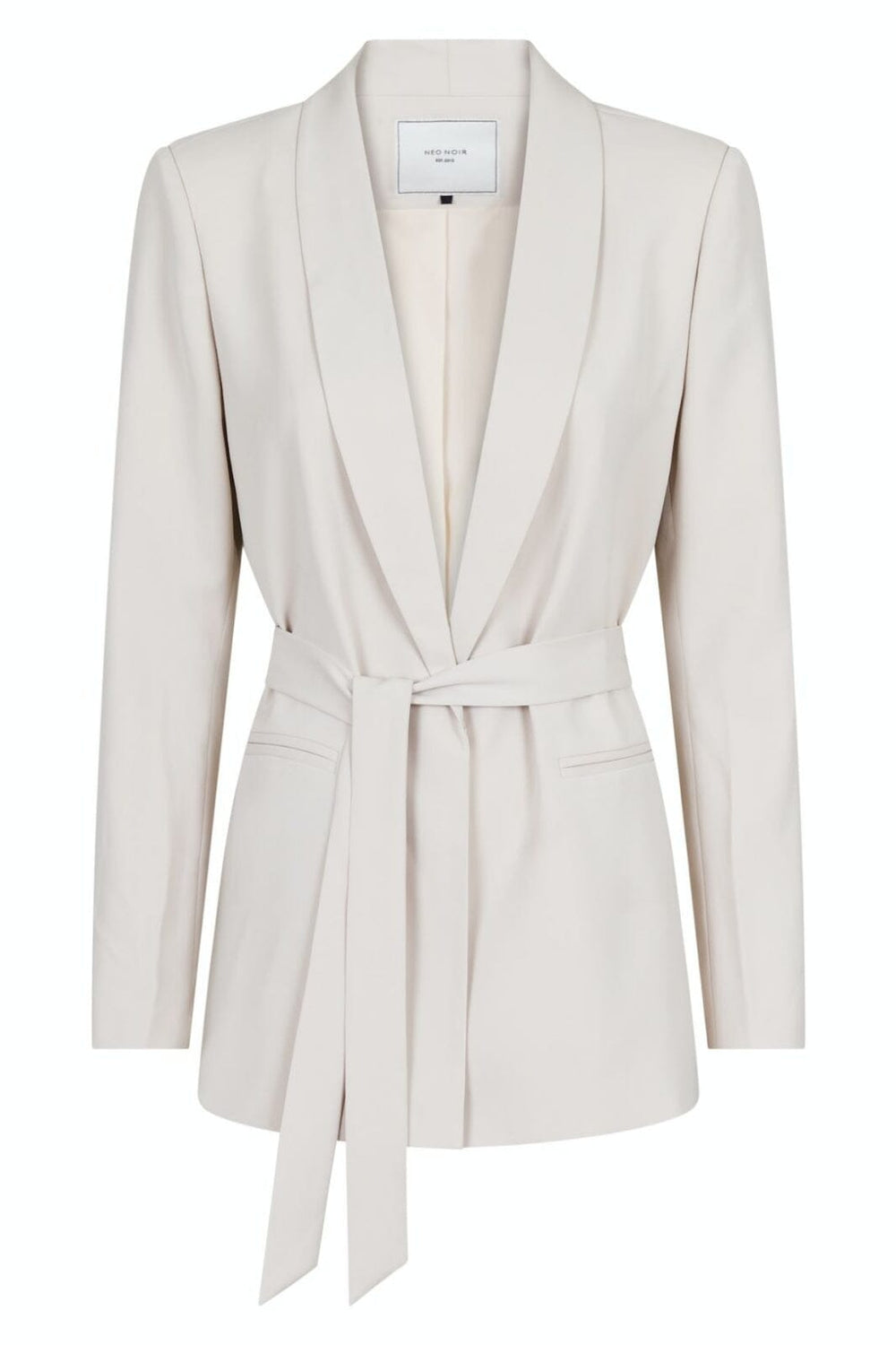 Neo Noir - Lauren Woven Blazer - Ivory Blazere 