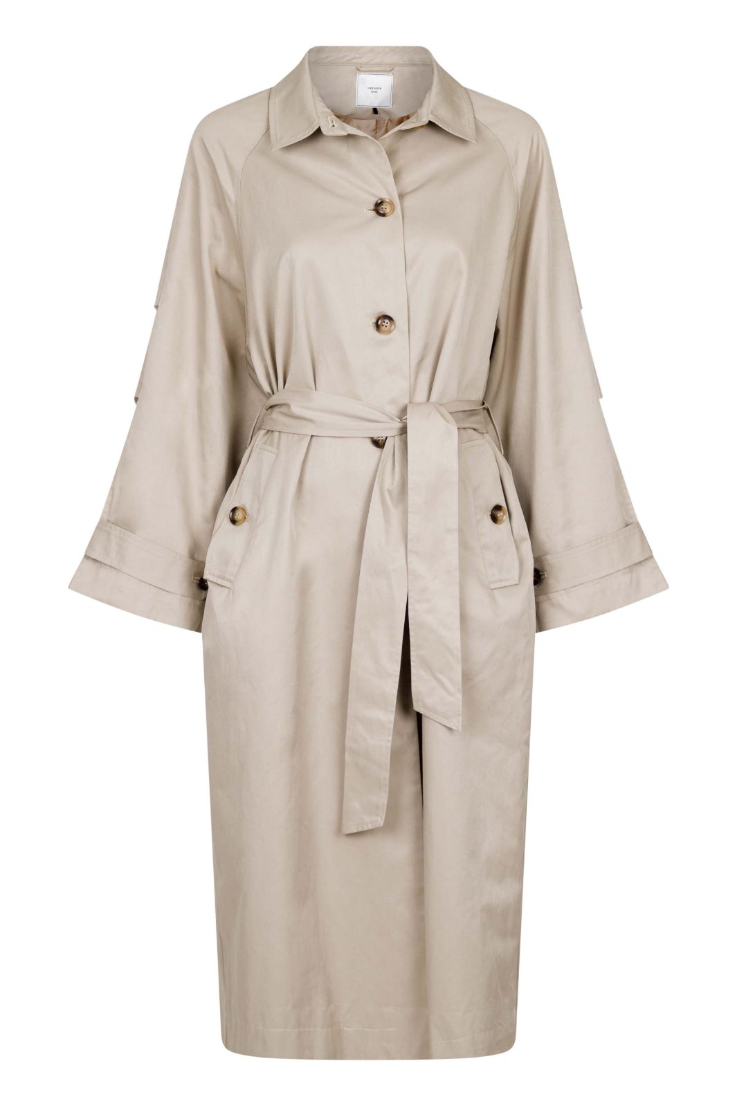 Neo Noir - Marcarena Trenchcoat - Sand Jakker 