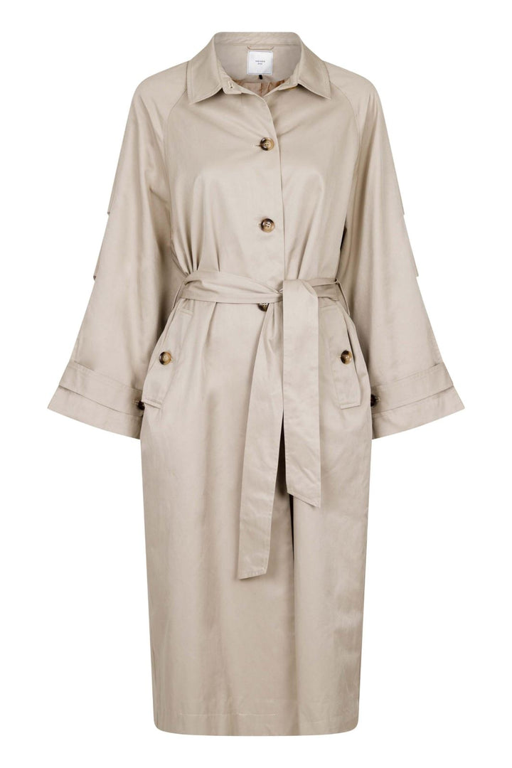 Neo Noir - Marcarena Trenchcoat - Sand Jakker 