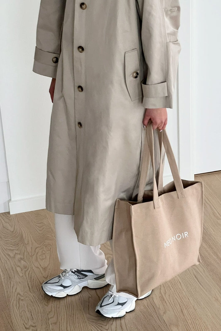 Neo Noir - Marcarena Trenchcoat - Sand Jakker 