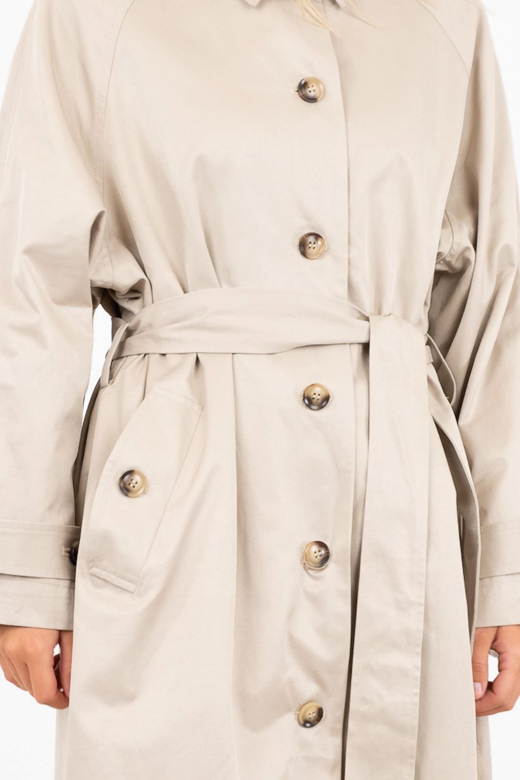 Neo Noir - Marcarena Trenchcoat - Sand Jakker 