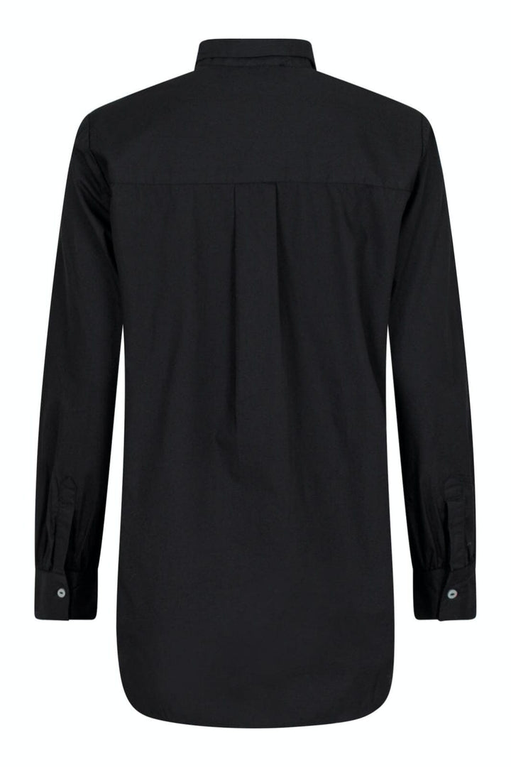 Neo Noir - Margit C Poplin Shirt - Black Skjorter 