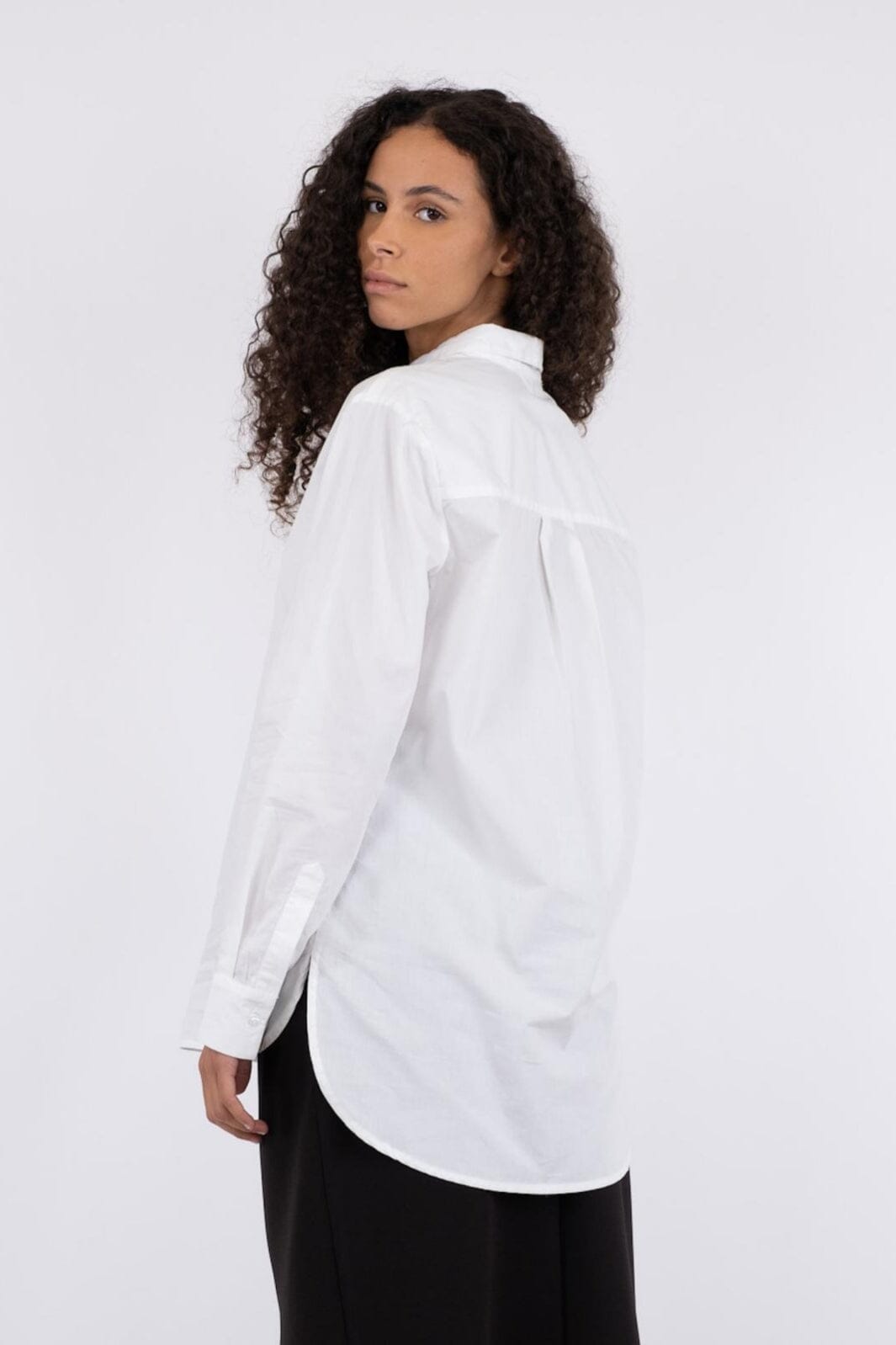 Neo Noir - Margit C Poplin Shirt - White Skjorter 