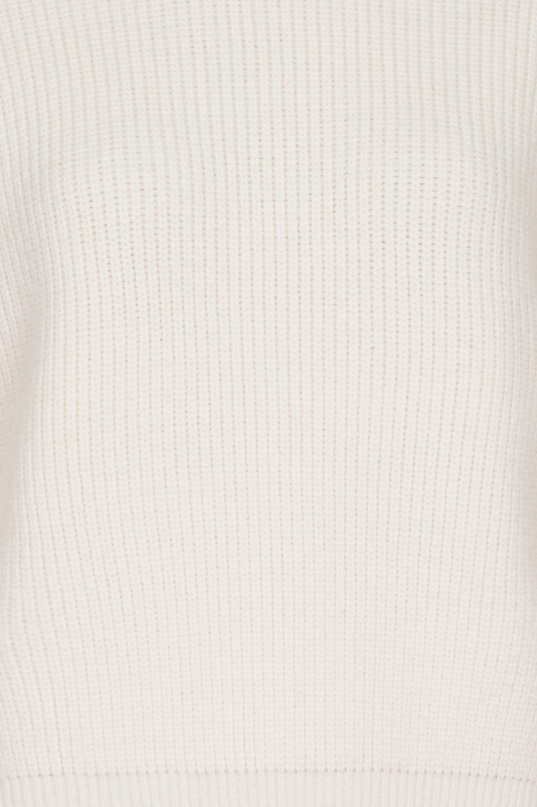 Neo Noir - Moana Solid Knit Blouse - Off White Strikbluser 