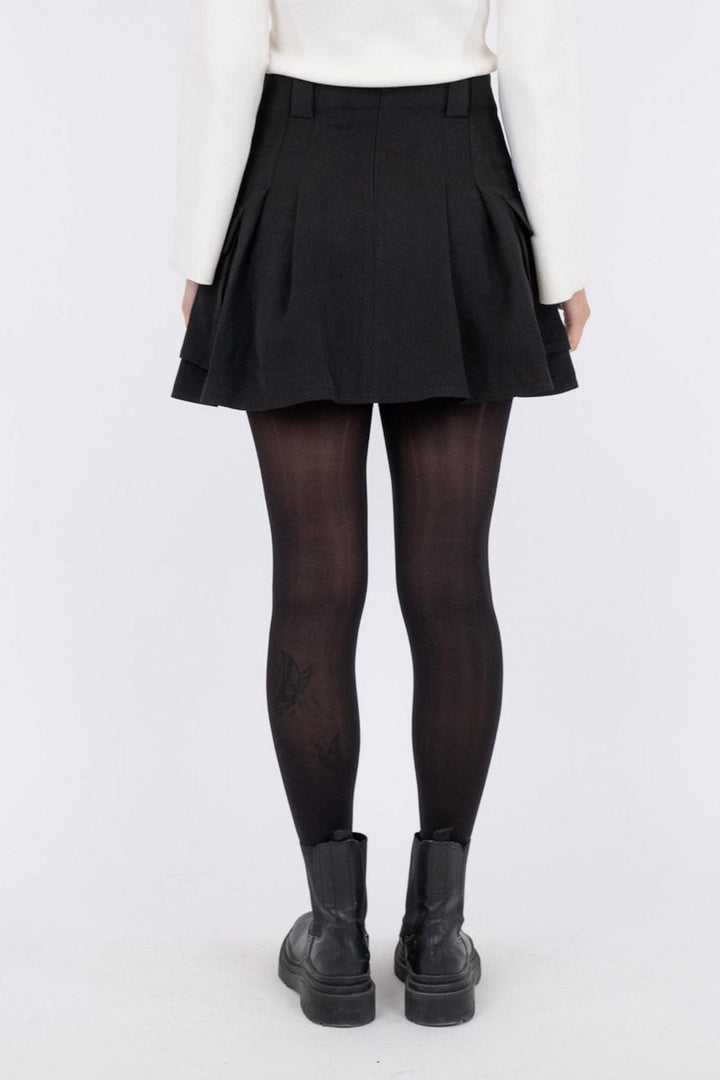 Neo Noir - Neptun Skirt - Black Nederdele 