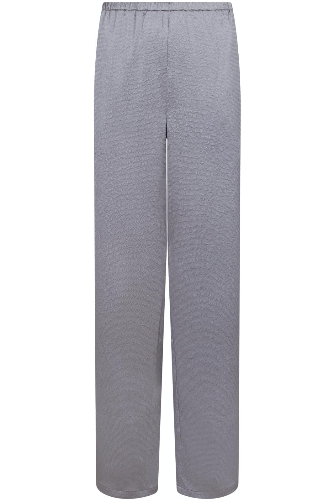 Neo Noir - Nola Crepe Satin Pants - Grey Bukser 