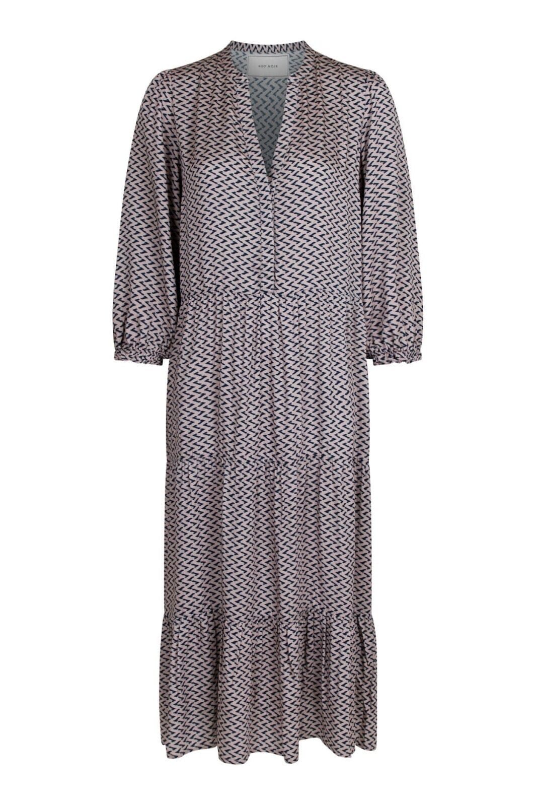 Neo Noir - Robyn Line Switch Dress - Navy Kjoler 