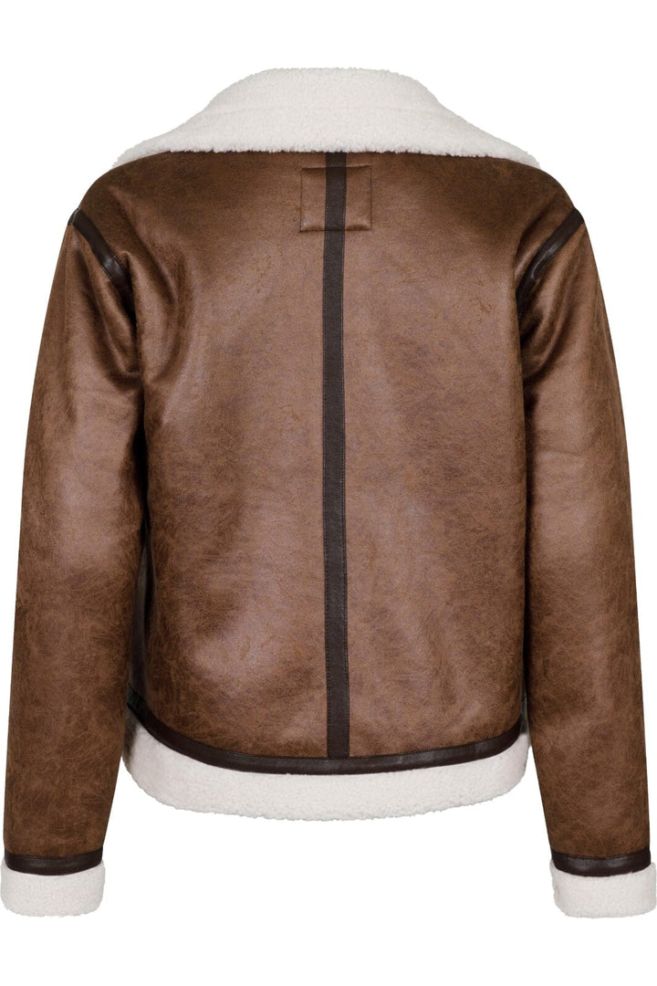 Neo Noir - Sadie Teddy Jacket - Brown Jakker 