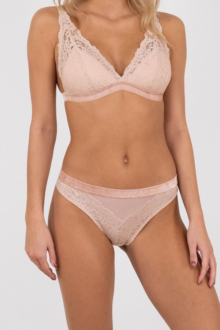 Neo Noir - Skin blueberry Bra - Nude BH 