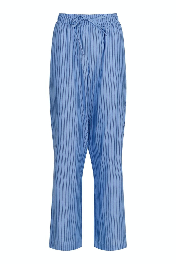 Neo Noir - Sonar Big Stripe Pants - Blue Bukser 