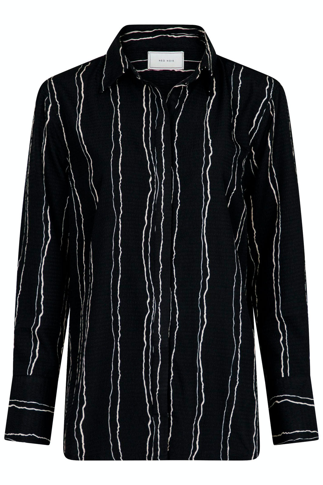 Neo Noir - Sound Art Line Shirt - Black Skjorter 