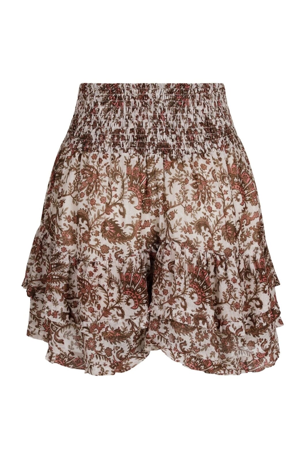 Neo Noir - Tana Vintage Paisley Skirt - Beige Nederdele 