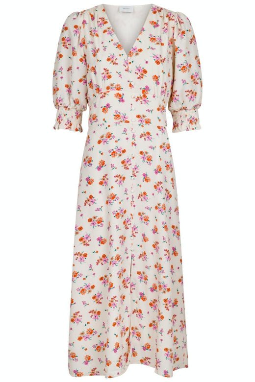Neo Noir - Valley Fairytale Dress - Creme Kjoler 