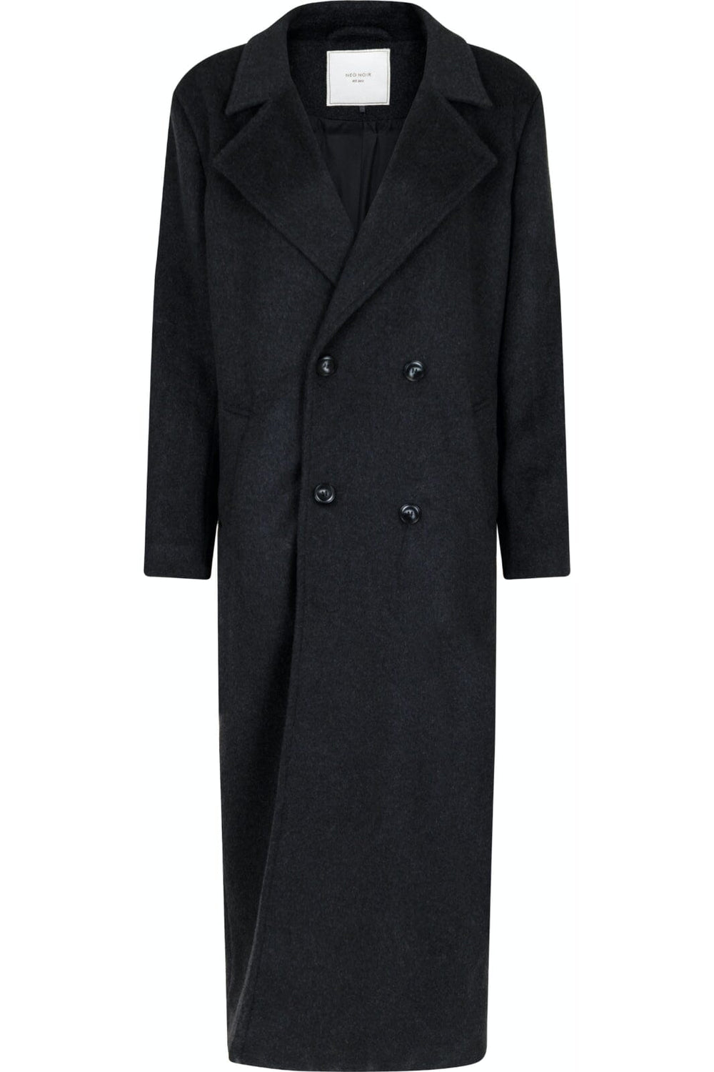 Neo Noir - Williams Wool Coat - Dark Grey Frakker 