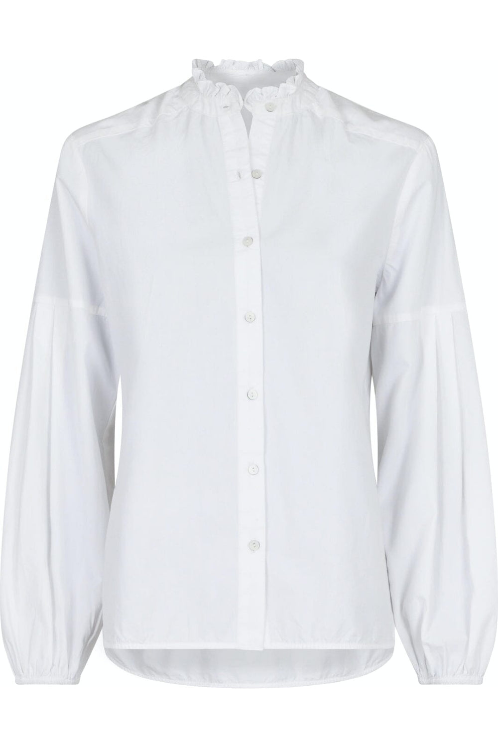 Neo Noir - Yassie C Poplin Shirt - White Skjorter 