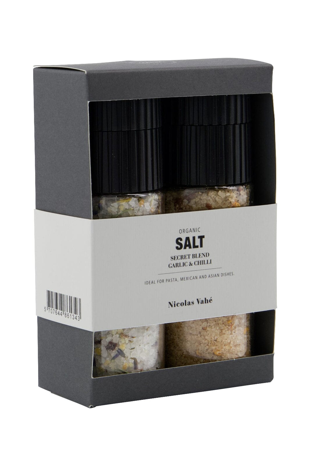 Nicolas Vahe - Gaveæske, Nicolas Vahé Organic Secret blend & Salt, Garlic & Chilli Køkkentilbehør 