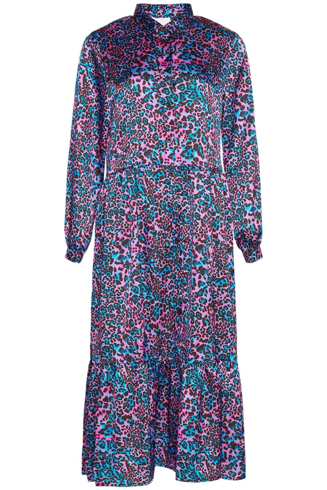 Noella - Alison Long Dress - Blue Mix Kjoler 