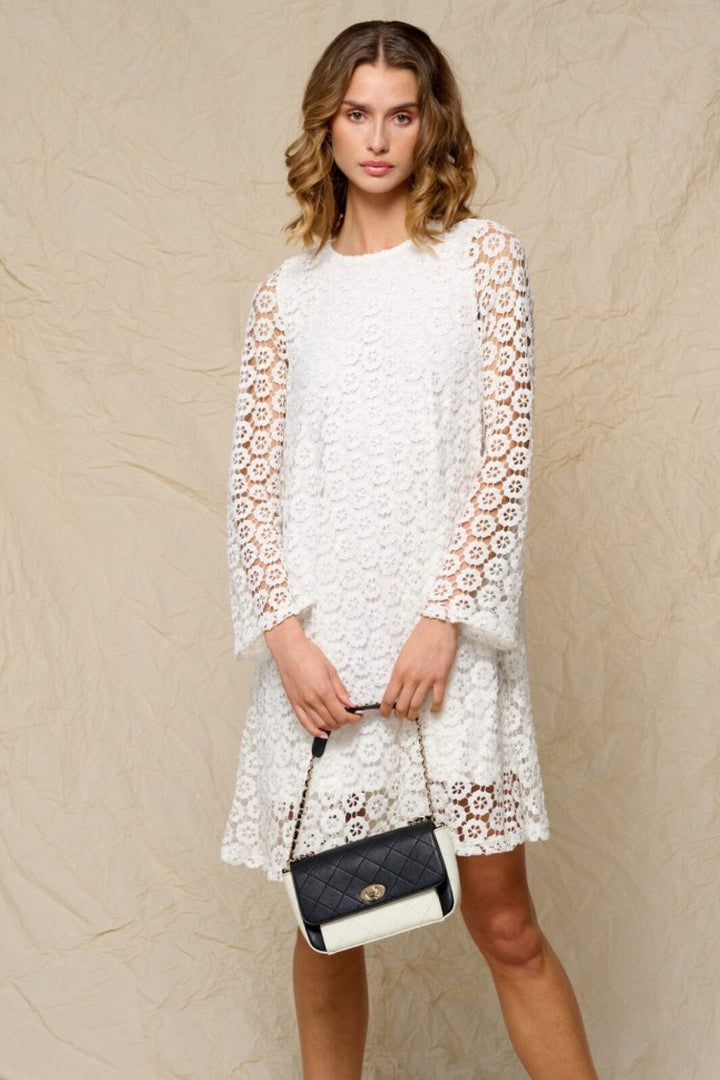 Noella - Asmara Short Dress - White Kjoler 