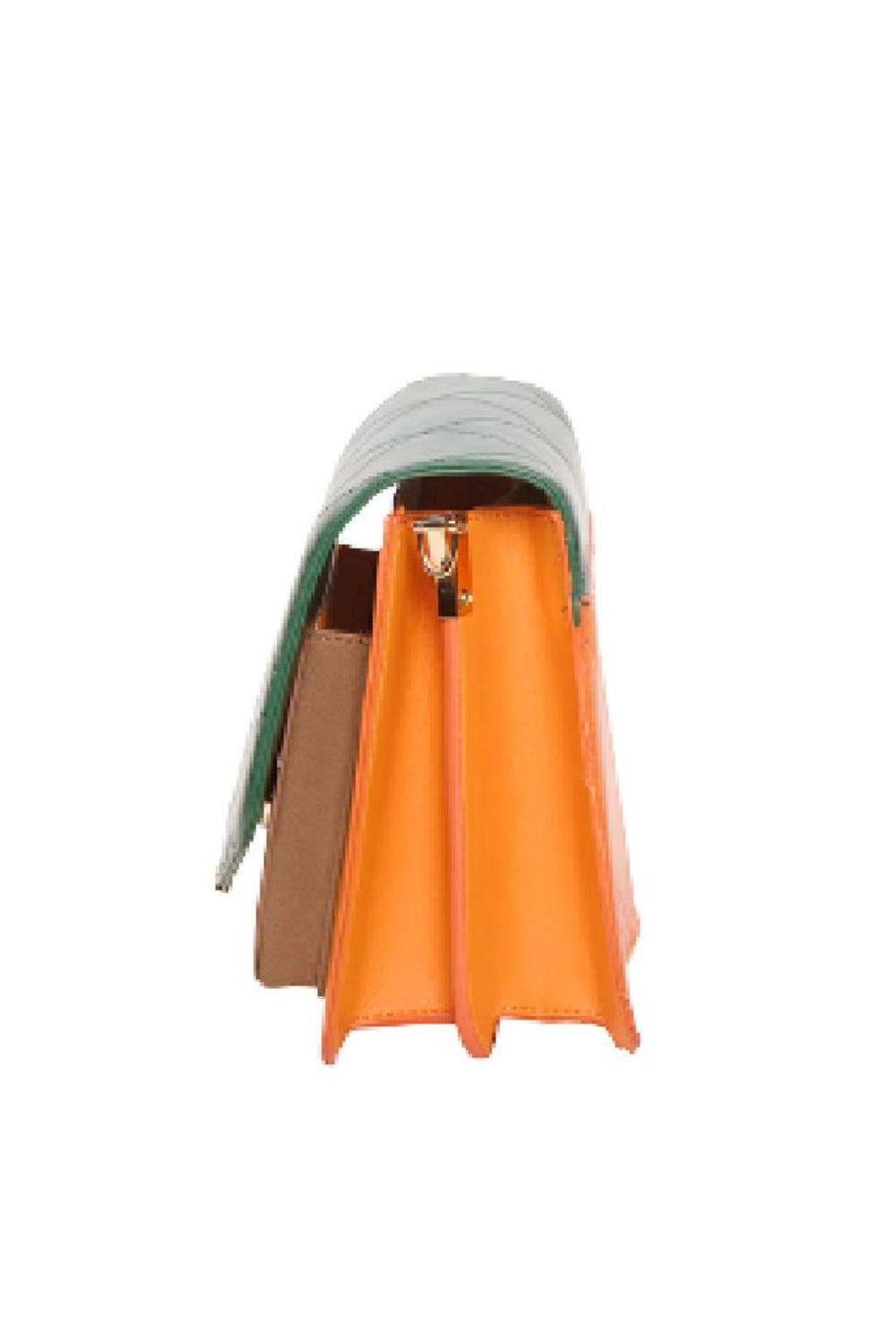 Noella - Blanca Bag Medium - Dark Green/Orange/Taupe Tasker 