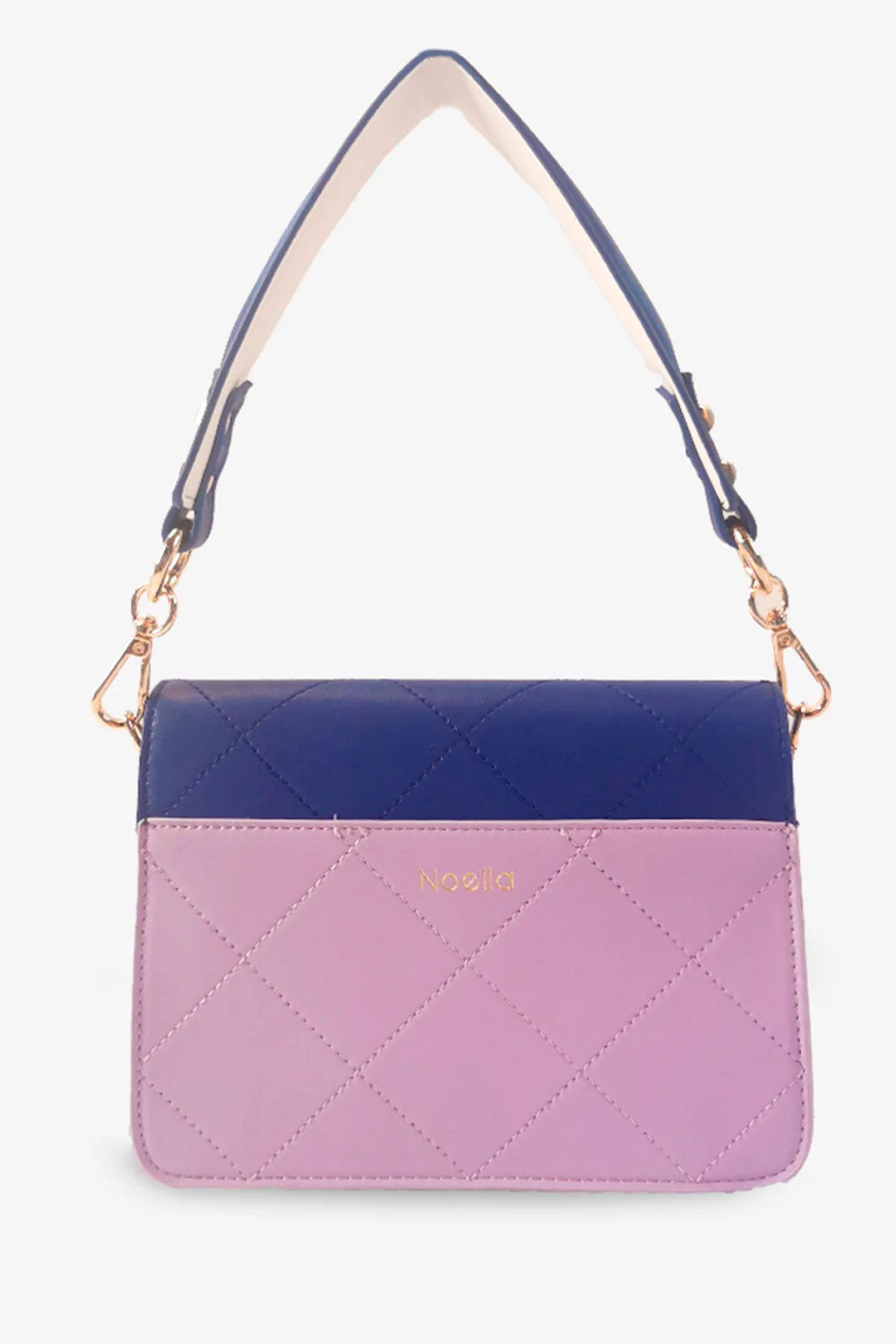 Noella - Blanca Bag Medium - Royal Blue/White/Purple Tasker 