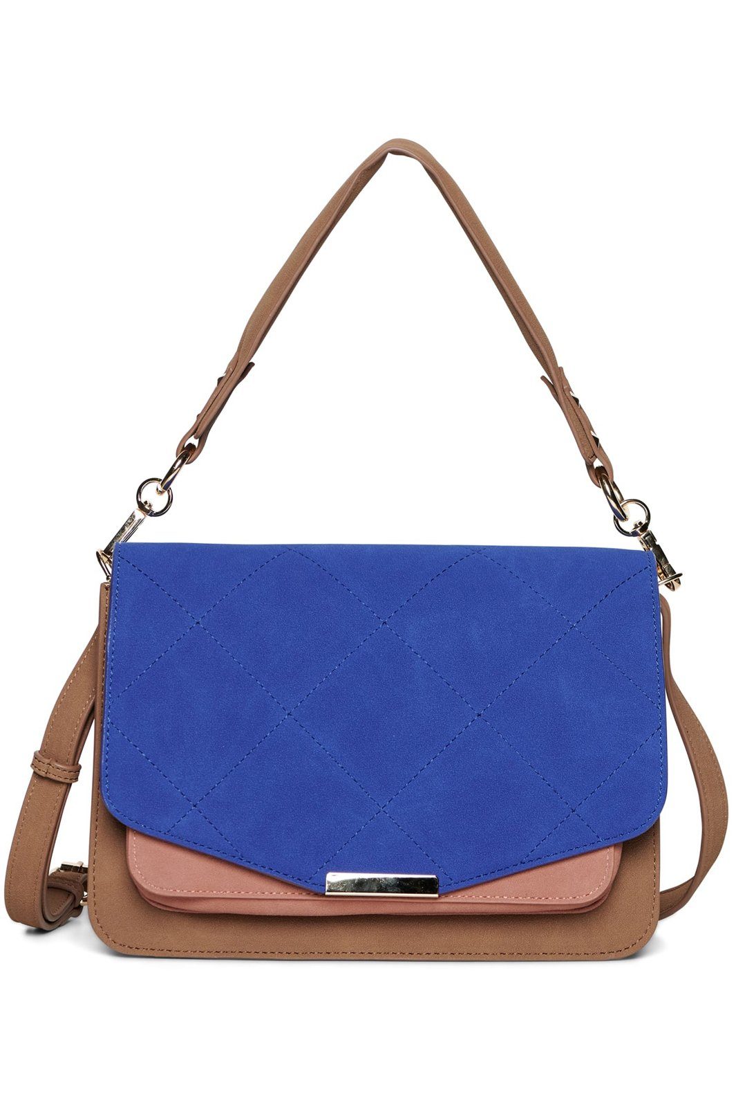 Noella - Blanca Multi Compartment Bag - Blue/Taupe Tasker 