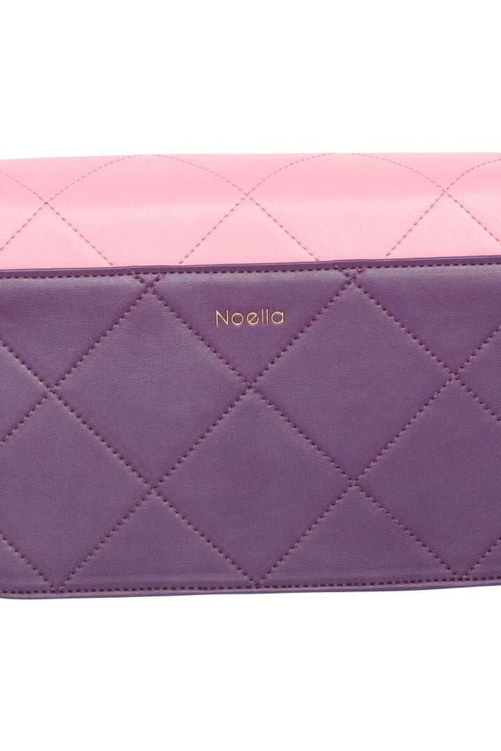 Noella - Blanca Multi Compartment Bag - Plum/orange/light Pink Tasker 