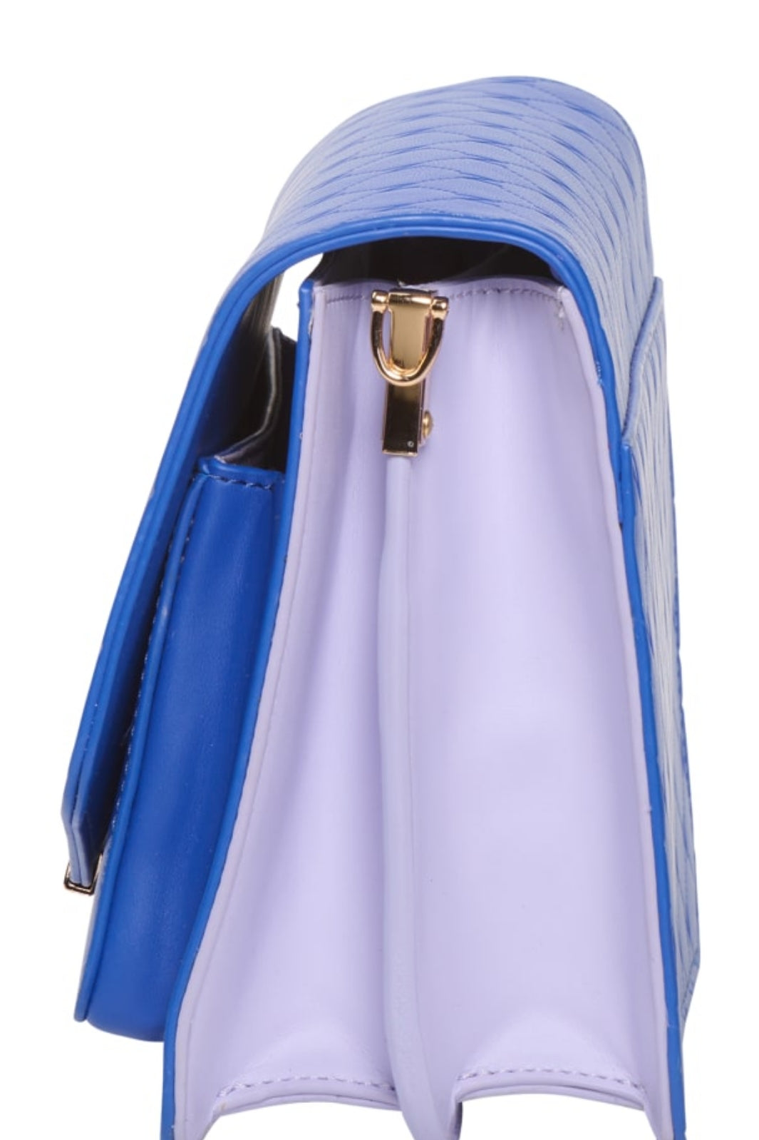 Noella - Blanca Multi Compartment Logo Bag - Royal Blue / Purple Tasker 