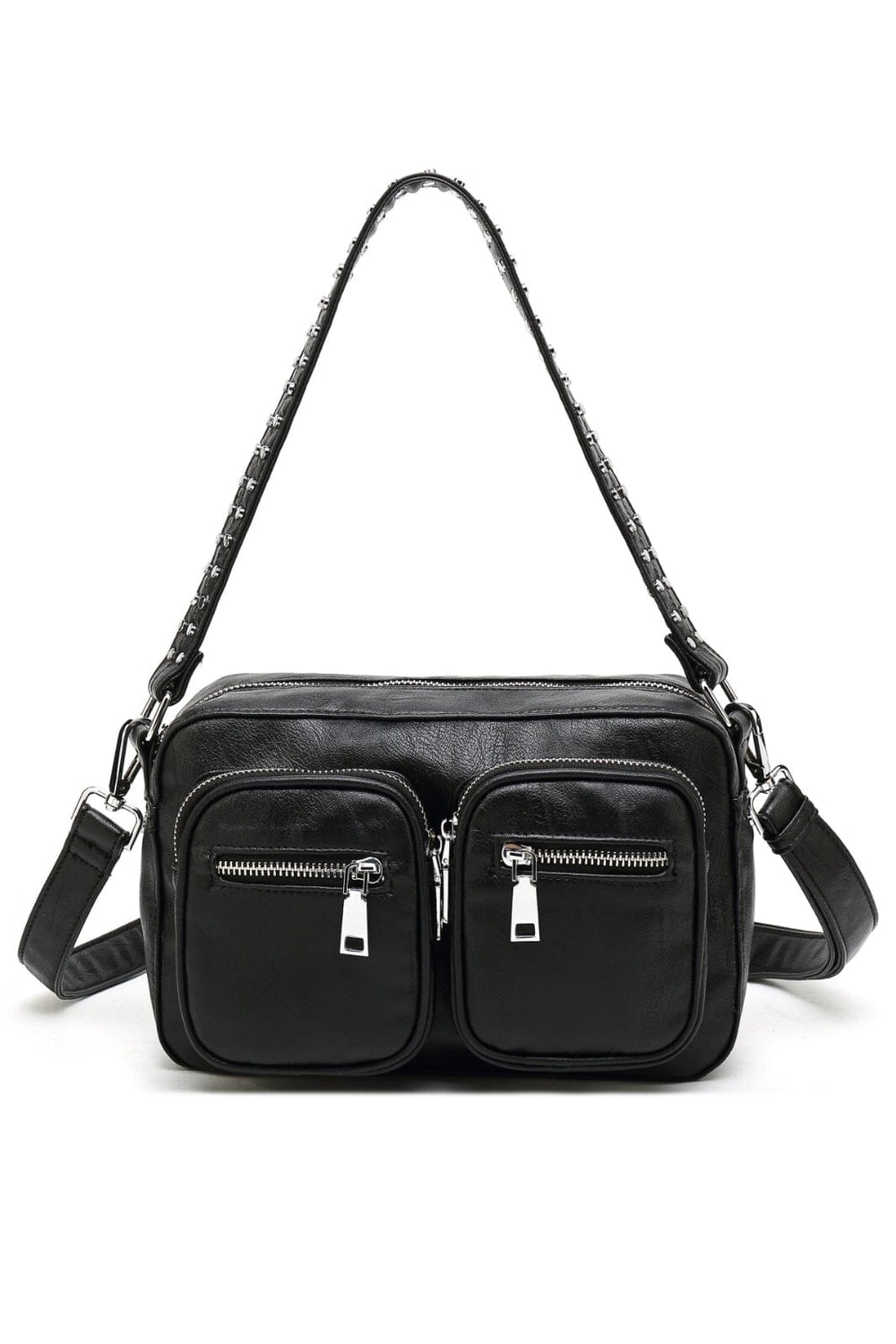 Noella - Celina Bag - 001 Black Leather Look Tasker 