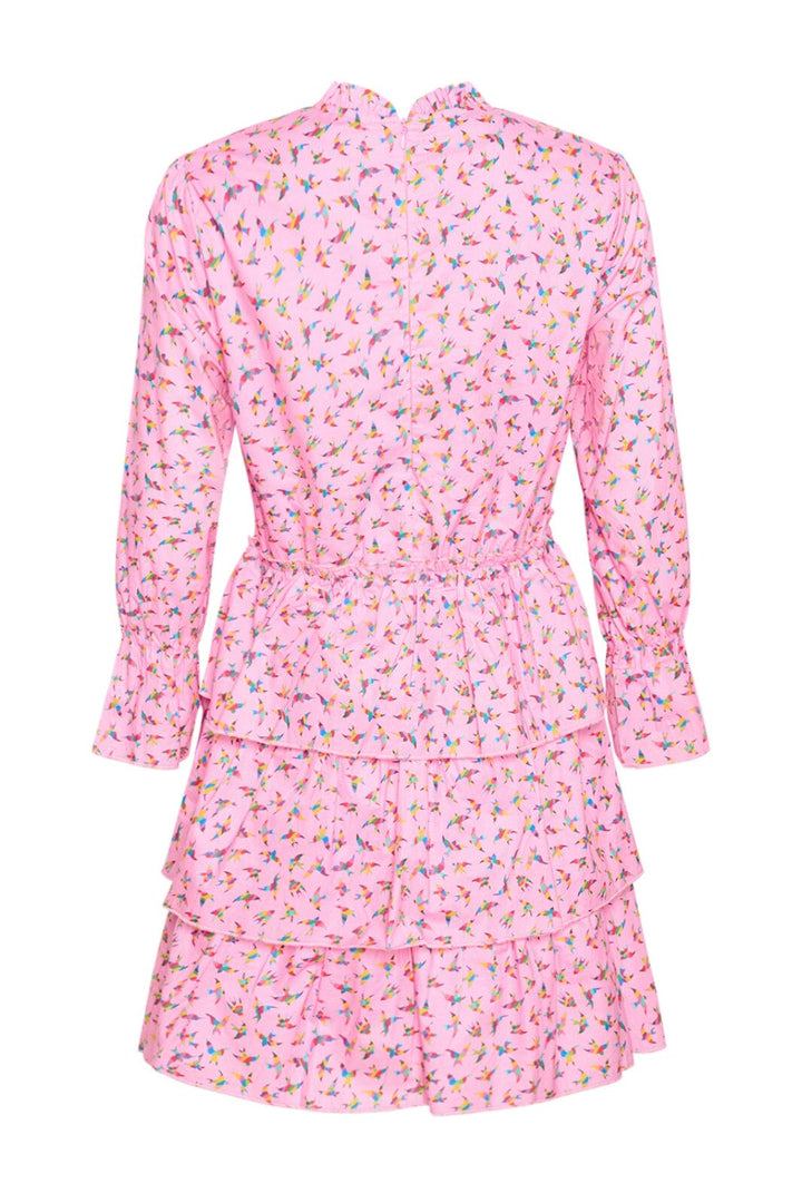 Noella - Celosia Short Dress - Pink Kjoler 